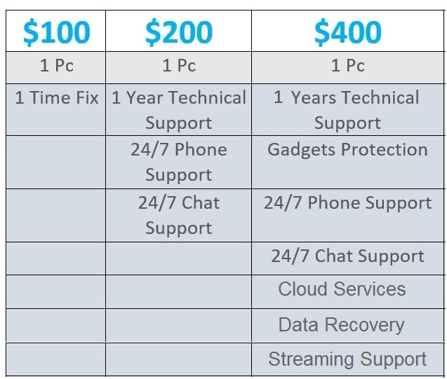 Service Plan